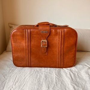 Vintage Carry-On Suitcase